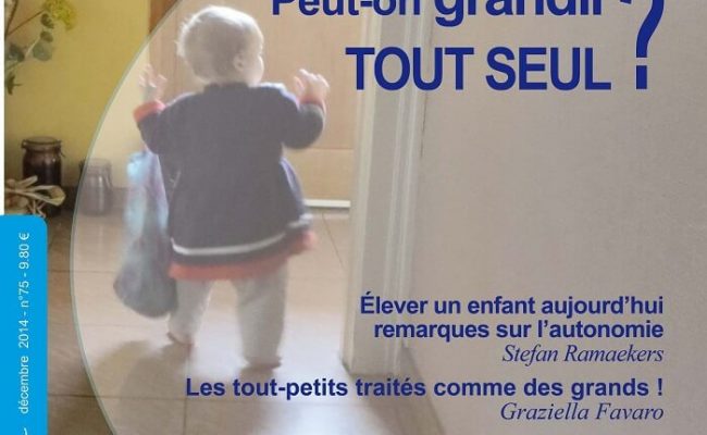 Le Furet N°75 (déc 2014) : peut-on grandir tout seul ?